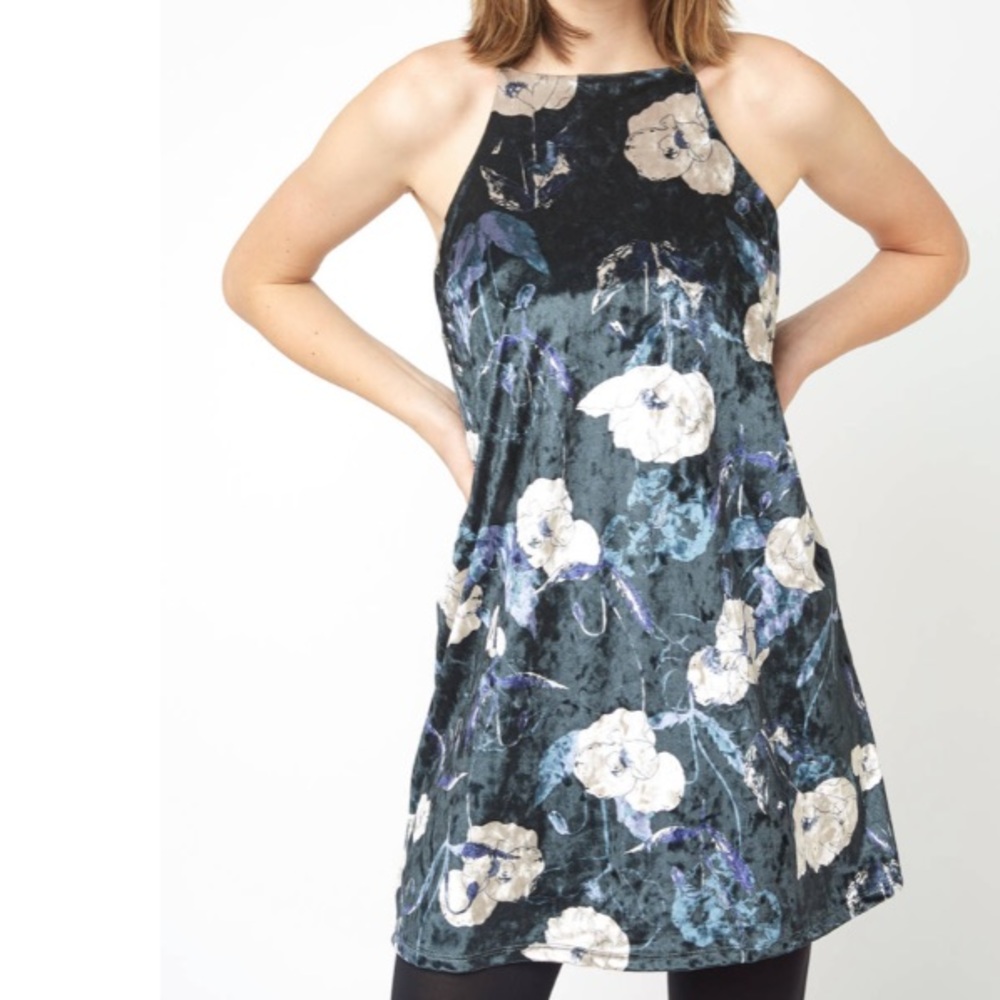Sam & Lavi Velvet Dress